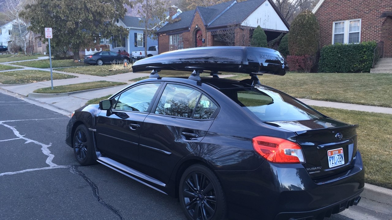 Subaru WRX with Skiguard 860 Sport